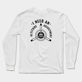 Altitude Adjustment Long Sleeve T-Shirt